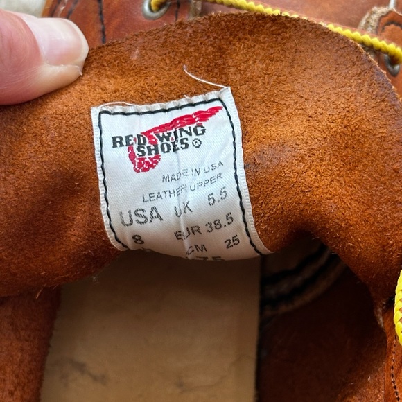 Red Wing Women’s Classic Moc Boots - Picture 7 of 9